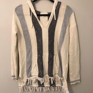 Light weight hoodie/beach cover up/drug rug style